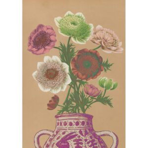 Anemone Vase wall-art NIN-NIT