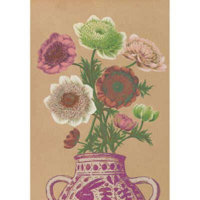 Anemone Vase wall-art NIN-NIT