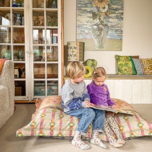 NIN-NIT Zitzak Sunny Tiles Pats Boem en Kledder