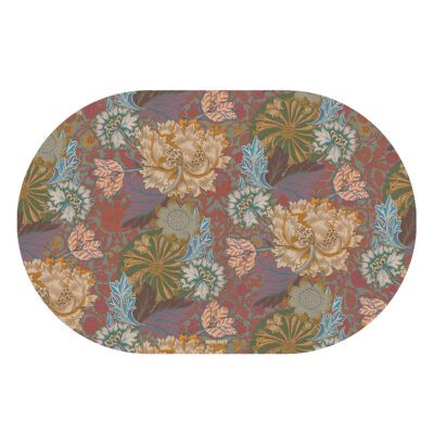 Art Nouveau Sunset Placemats ovaal NIN-NIT
