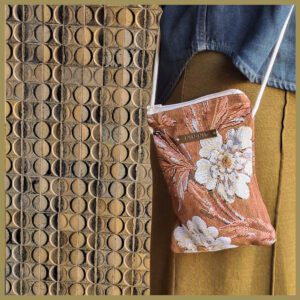 Paleis Het Loo telefoontasje oranje bloemen NIN-NIT